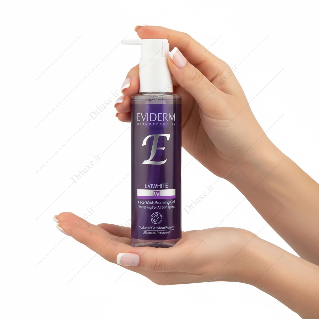 فوم ژل شستشو و روشن کننده صورت اویدرم 200 میلی‌لیتر